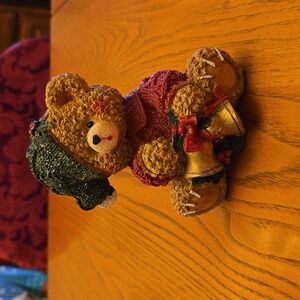 Christmas bear with bells (small)